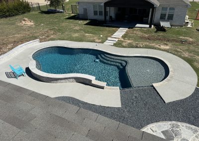 new pool construction